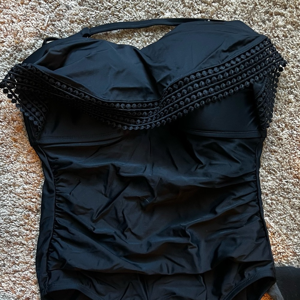 Black bathing suit